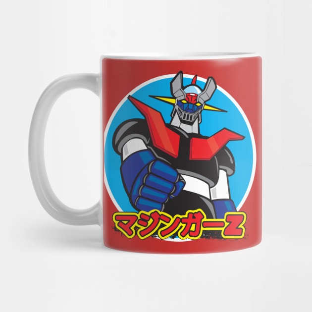 Mazinger Z Retro by MatamorosGraphicDesign